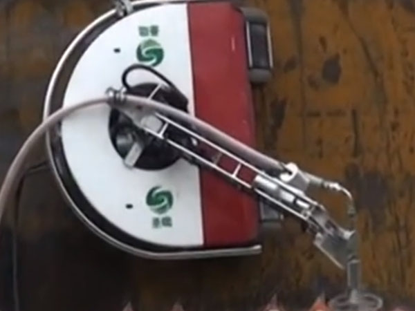除銹機(jī)器人視頻