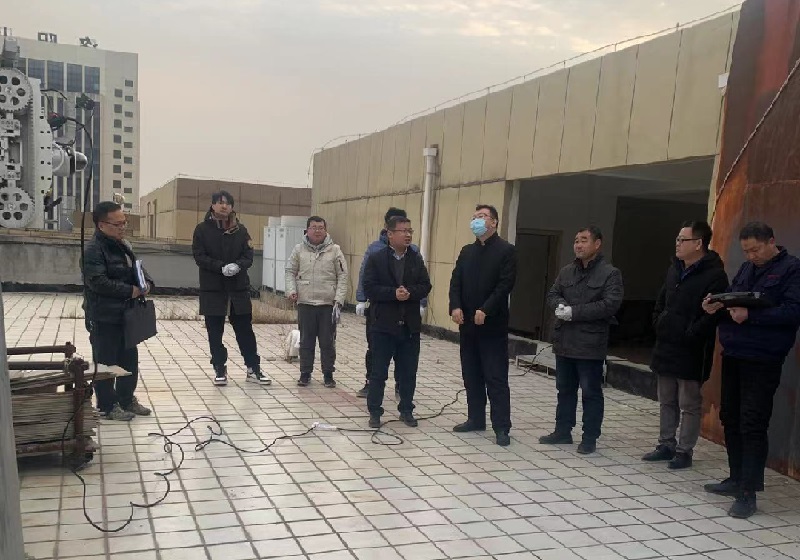 洛陽高新區(qū)管委會副主任張現(xiàn)利一行到公司進行調(diào)研